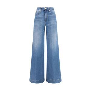 Jacob Cohen Blue Cotton Relaxed Fit Women's Jeans
